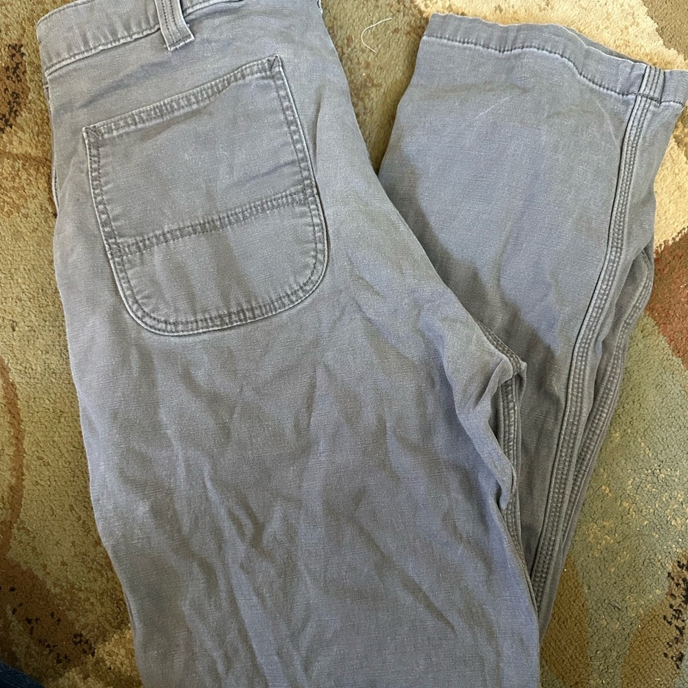 Carhartt Gray Relaxed Fit Pants